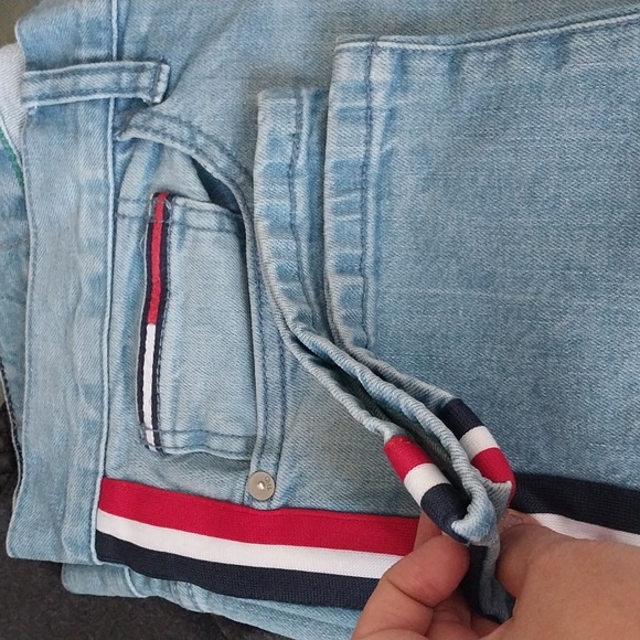 Tommy Hilfiger Denim Slim Tapered Light Blue sz 34/30 - Picture 9 of 9